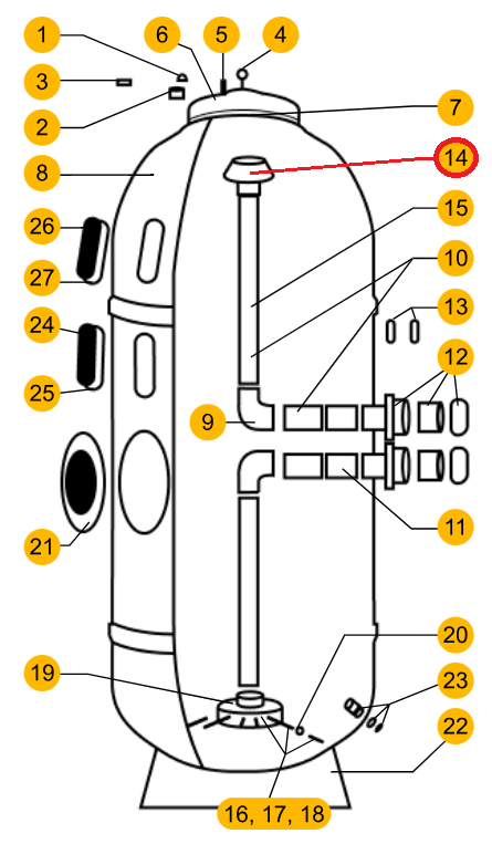 Dyfuzor filtra Aquaviva AP