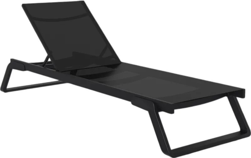 Leżak Aquajoy Tropic, czarny