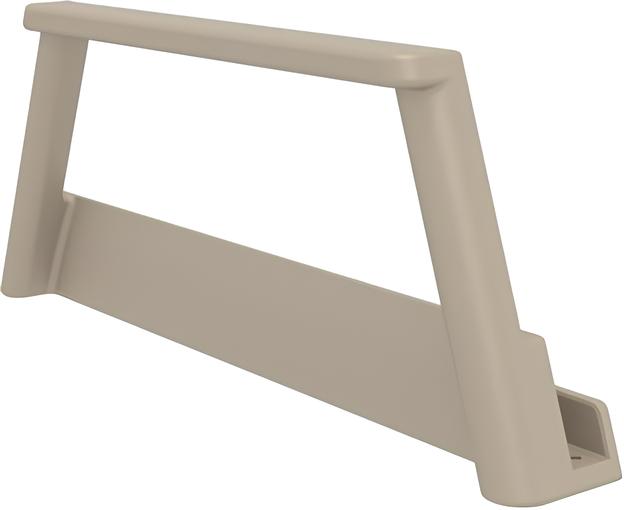 Podłokietnik do leżaka Aquaviva Tropic, szaro-brązowy