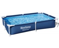Basen stelażowy Bestway 56401 (221x150x43 cm)