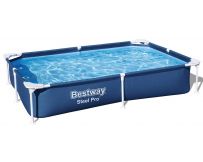 Basen stelażowy Bestway 56401 (221x150x43 cm)