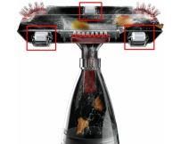 Zestaw kółek Kokido do odkurzacza Voltera 35 EV35CBX/EU (3 szt.)