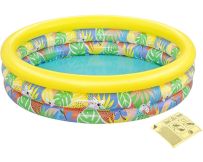 Basen dmuchany dla dzieci Bestway 51203 (168x38 cm) Kwiatowy raj