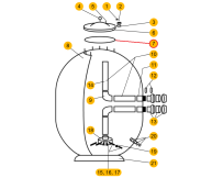 Uszczelka pokrywy filtra Aquaviva AP 1050-2000 mm