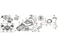 Blok silnika z akumulatorem Kokido do odkurzacza Voltera 56