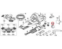Mocowanie węża Kokido do odkurzacza Voltera EV60
