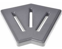 Narożnik Aquaviva KP HKE26-G do kratki przelewowej 45° 245х22 mm