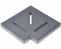 Narożnik Aquaviva KP HKE25-G do kratki przelewowej 90° 195х22 mm