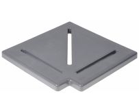 Narożnik Aquaviva KP HKE28-G do kratki przelewowej 90° 295х22 mm