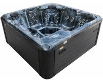 Jacuzzi z hydromasażem Aquajoy Santorini (220х220х95 cm), opal ciemny