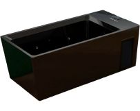 Wanna do morsowania Aquajoy All-In (195x90x71 cm), Black Acrylic