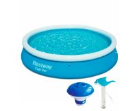 Basen rozporowy Bestway 57273 (366x76 cm) z termometrem i dozownikiem w zestawie