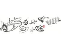 Szczotka do nakładki Kokido do odkurzacza Telsa EV05