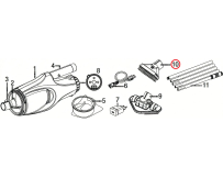 Szczotka wąska Kokido do odkurzacza Telsa EV05