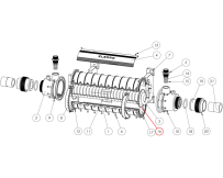 Uszczelka końcowa do wymiennika ciepła Elecro SST (Z-IM-GSK-SST-EC)
