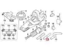 Złącze uchwytu Kokido do odkurzacza Voltera EV60
