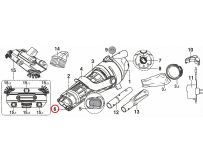 Zawór spustowy do kolby Kokido do odkurzacza Voltera 56
