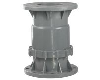 Zawór zwrotny klapowy ERA PVC, d150 mm