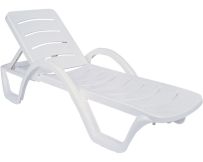 Leżak Aquajoy Havana, biały