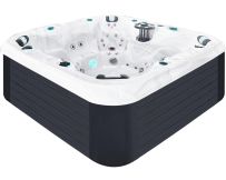 Jacuzzi z hydromasażem Passion Spas Joy (225х225х91 cm), srebrno-biały