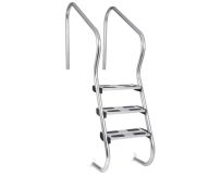Drabinka do basenu Hayward EAF4 Easy access (4 stopnie), do szerokiego brzegu, AISI-316