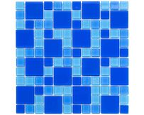 Mozaika szklana Aquaviva Cristall Dark Blue (23 - 48 mm)