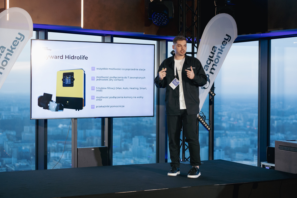 Warsztat techniczny Aquamonkey – elektroliza i przygotowanie wody basenowej