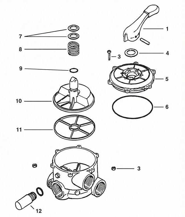 Schemat budowy Hayward SIDE SP0715X62E