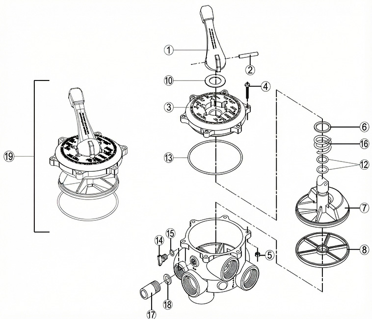 Hayward HCV275E VK6 63.B