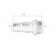 Mufa złączeniowa Emaux 01013051 do kranu MPV-16 1.5" (32х38 mm)