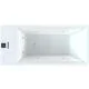 Wanna do morsowania Aquajoy All-In (195x90x71 cm), White Acrylic