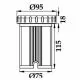 Lampa LED do basenu Aquaviva HJ-FG-PC95H-2, 6 W NW