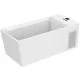 Wanna do morsowania Aquajoy All-In (195x90x71 cm), White Acrylic