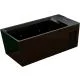 Wanna do morsowania Aquajoy All-In (195x90x71 cm), Black Acrylic