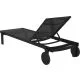 Leżak Aquajoy Casablanca, czarny