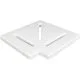 Narożnik Aquaviva KP HKE27 do kratki przelewowej 90° 245х22 mm