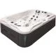 Jacuzzi z hydromasażem Passion Spas Indulgence (214х143х63 cm), srebrno-biały, obniżka