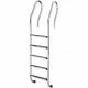 Drabinka do basenu Flexinox Parallel Mixta (5 stopni), AISI-316