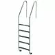 Drabinka do basenu Hayward Standard (5 stopni), szeroki brzeg, AISI-304