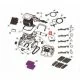 Zmontowana rurka cylindryczna reduktora do odkurzacza Aquaviva 7310 Black Pearl (71090)