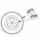 Lampa LED do basenu Aquaviva HJ-FG-SS75-1.5, 6 W NW