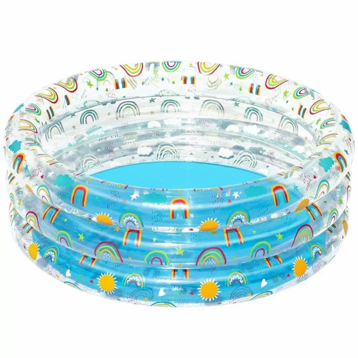 Basen dmuchany dla dzieci Bestway 51048 (170x53 cm) Tęcza