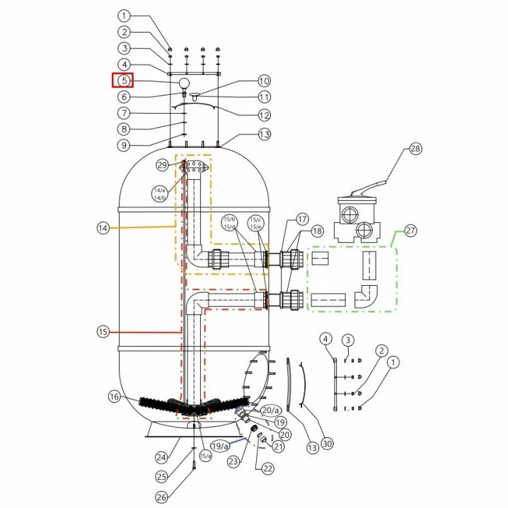 Manometr do filtrów CAPRI-HP (35012528)