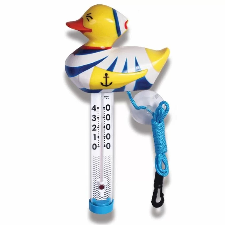 Termometr zabawkowy do basenu Kokido TM08CB/18 Kaczka Marynarz