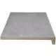Płytka basenowa brzegowa typu L Aquaviva Stellar Grey, 600x345x50 (20) mm