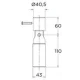 Kotwa przegubowa Flexinox AISI 304L (2 szt.)
