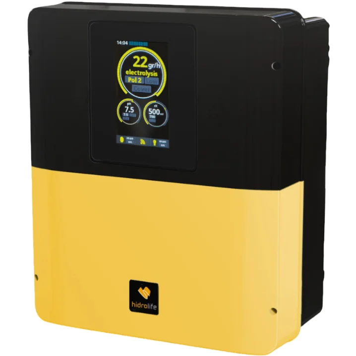 Elektrolizer soli Hayward Hidrolife NG 8 (25 m³, 8 g/h) z funkcją sterowania basenem