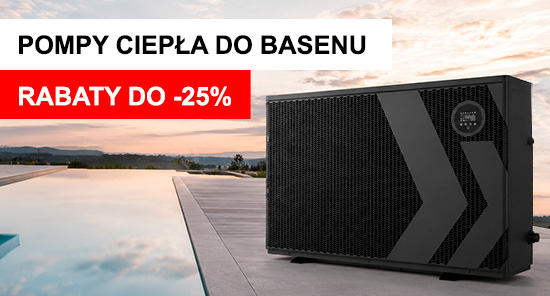 Pompy ciepła do basenu